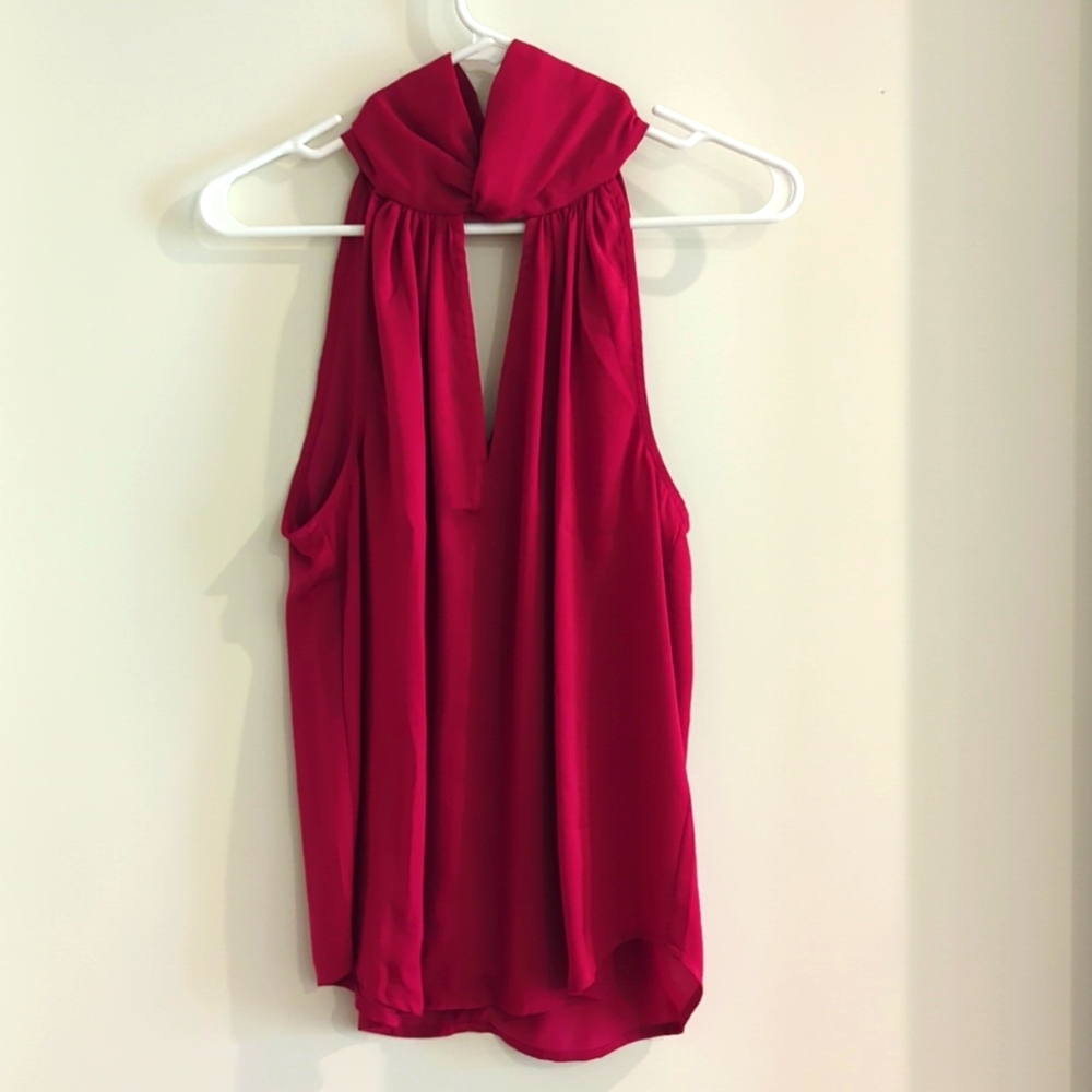 Banana Republic sleeveless cut-out top